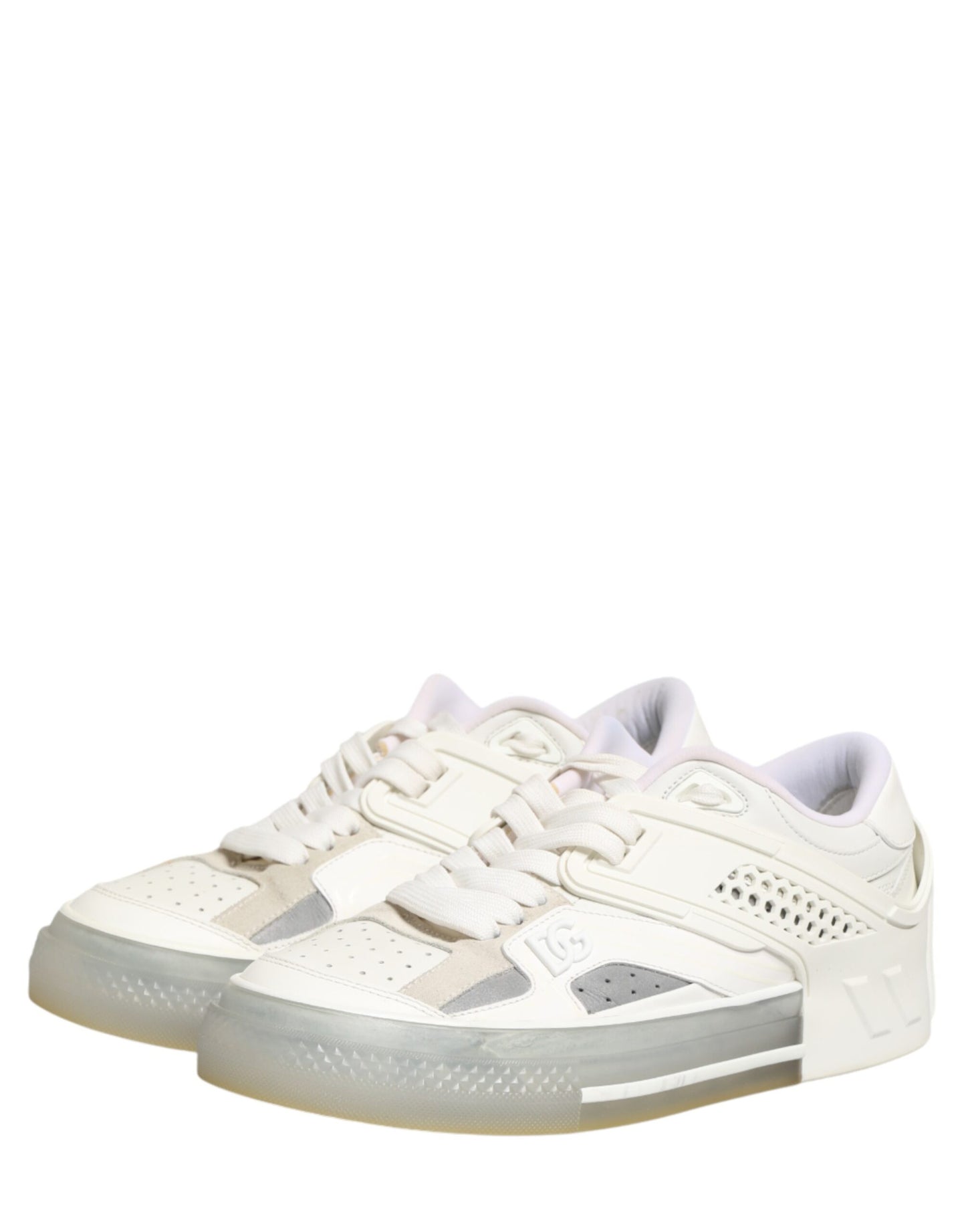 White DG Logo CUSTOM 2.Zero Sneakers Shoes