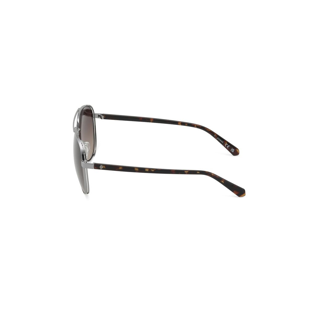 Gray Metal Sunglasses