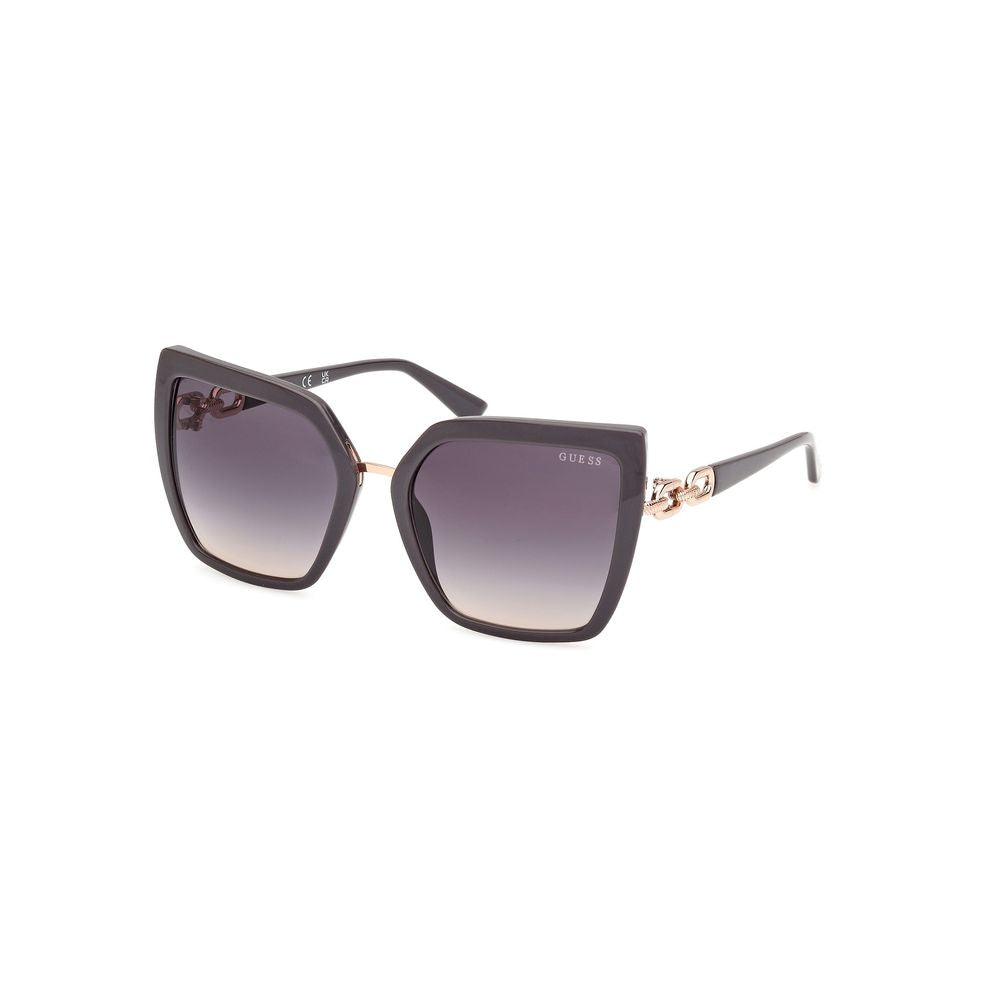 Gray Resin Sunglasses