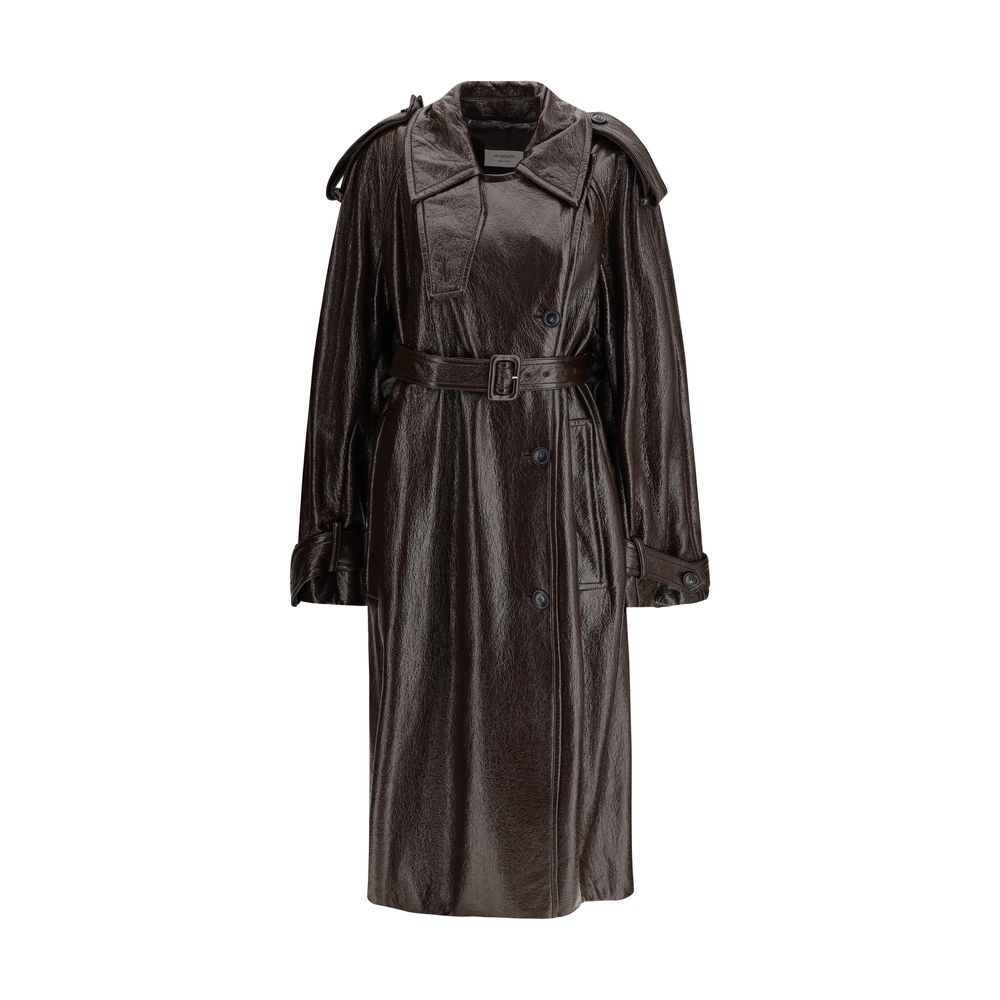 Brown Cotton Coat