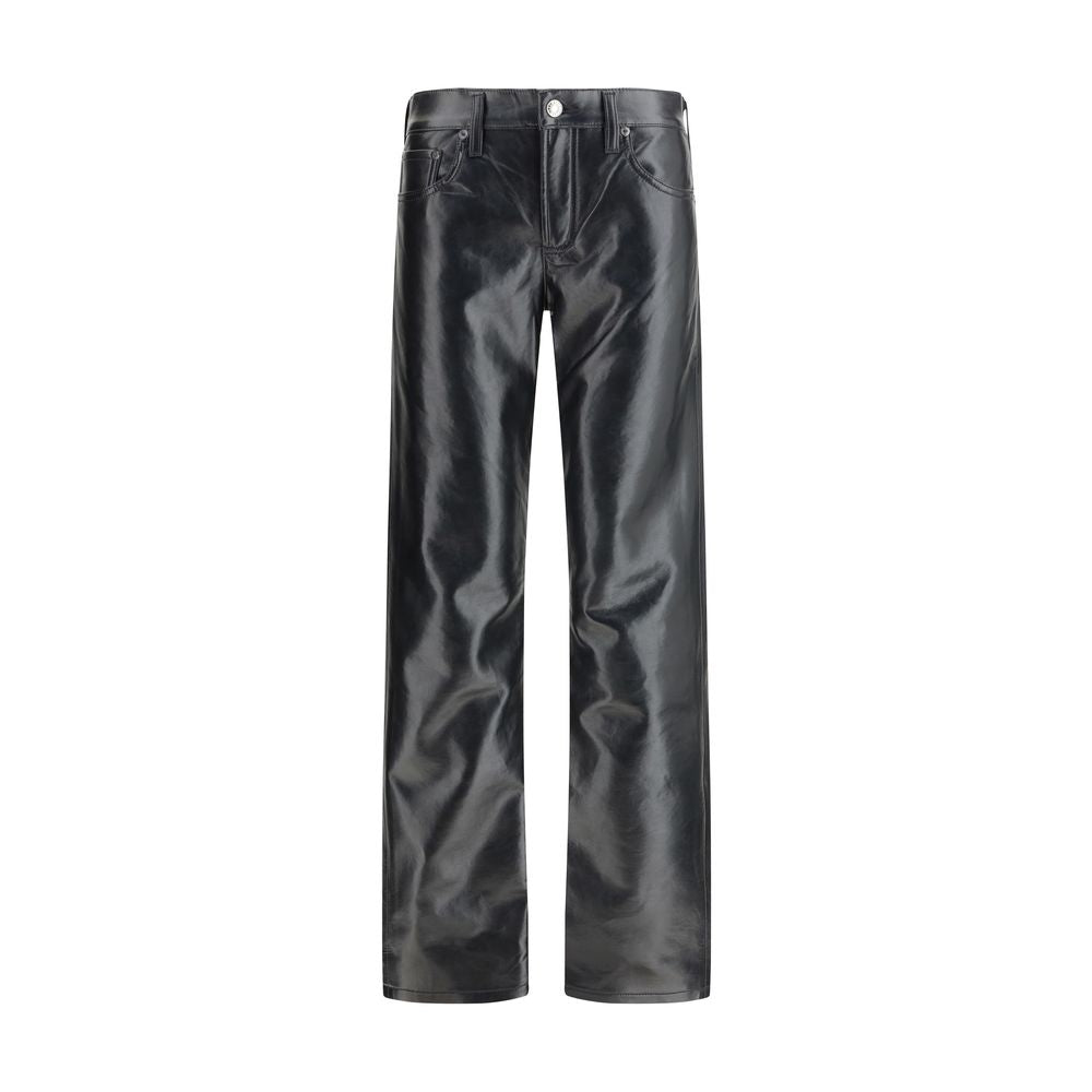 Black Leather Pants