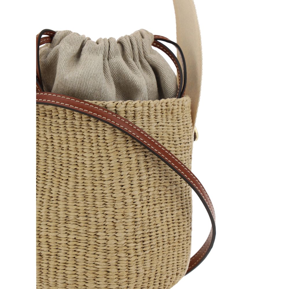White Cotton Shoulder Bag