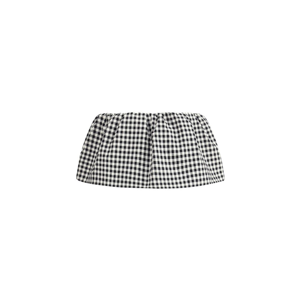 Multicolor Cotton Mini Skirt
