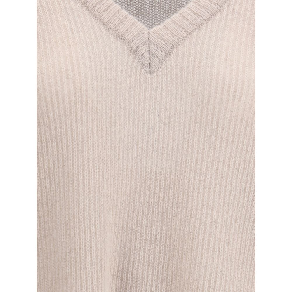 Gray Mohair Sweatshirt