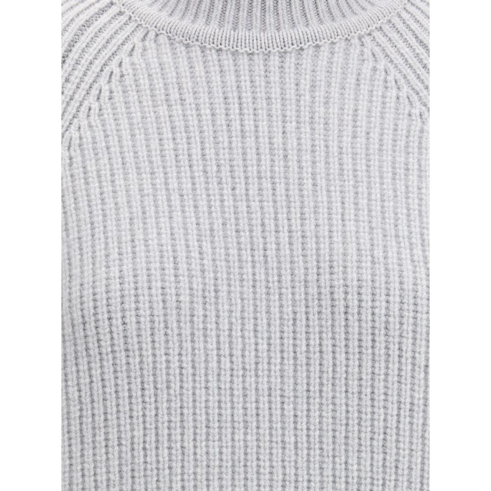 Gray Wool Sweatshirt