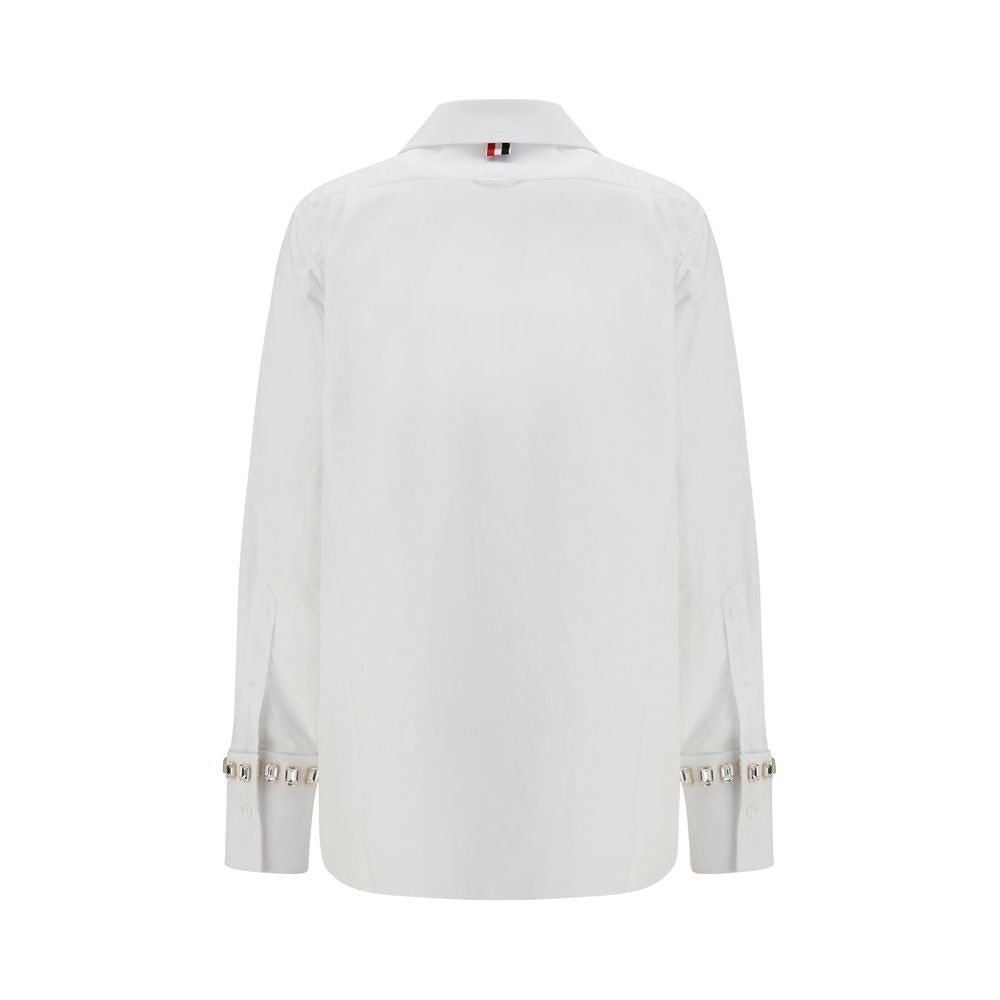 White Cotton Dress Shirt