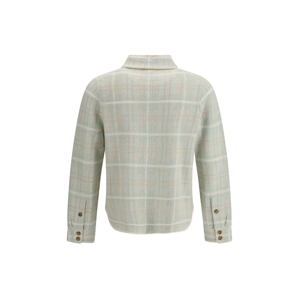 Multicolor Cashmere Denim Jacket