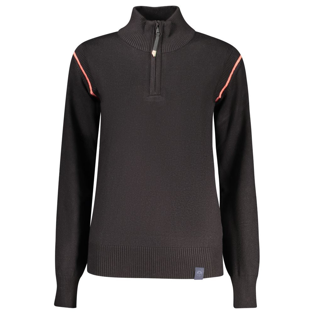 Nero Viscosa Woman Sweater
