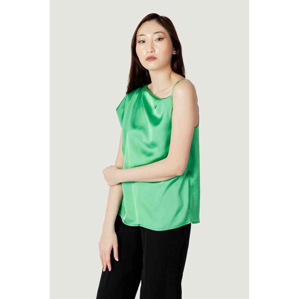 Bicolor Polyester Tank Tops