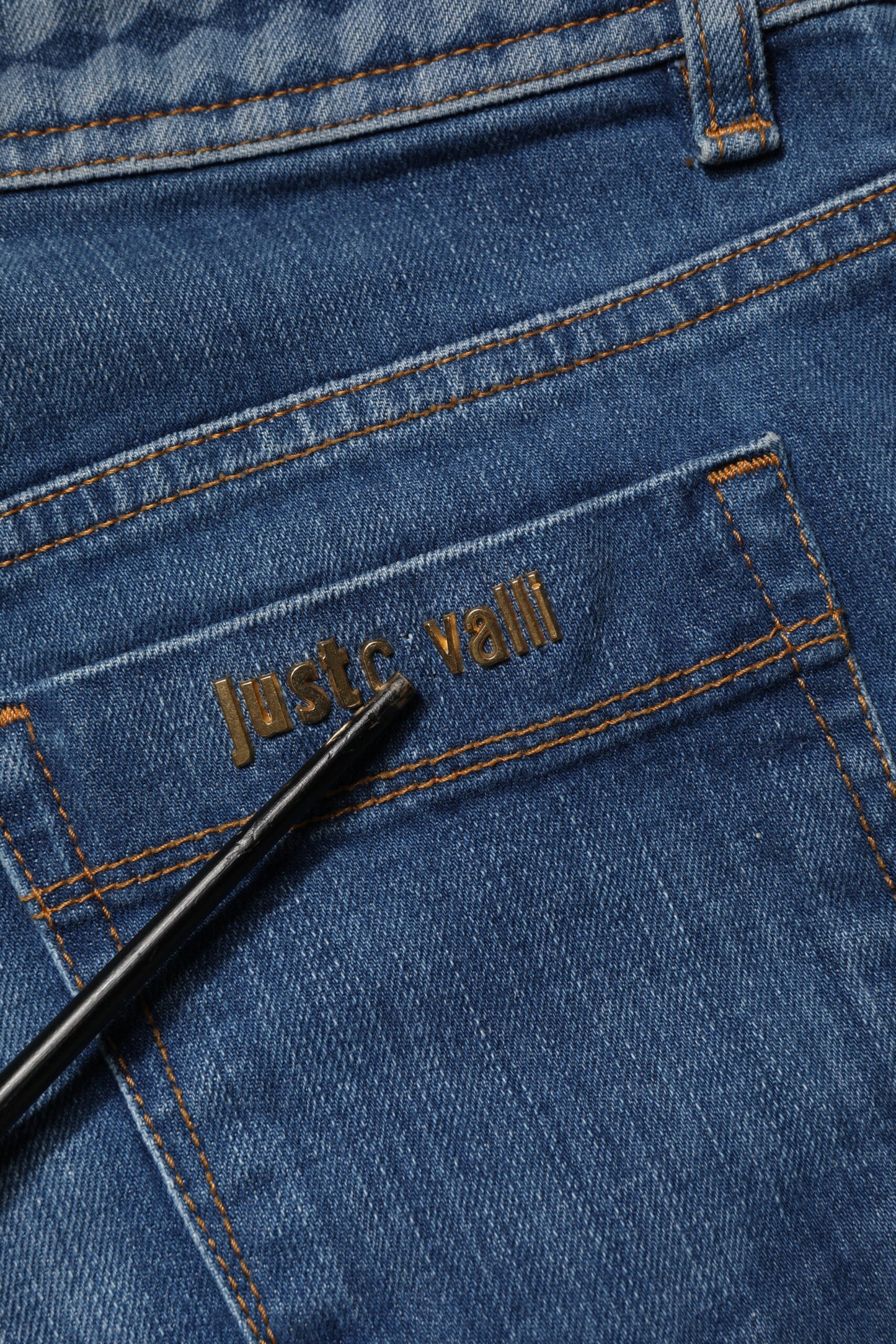 Blue Washed Mid Waist Skinny Denim Trouser Jeans