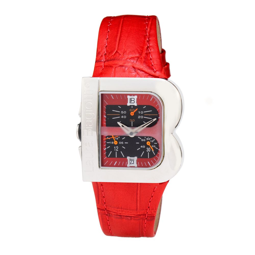 Brown Leather Dress Watch