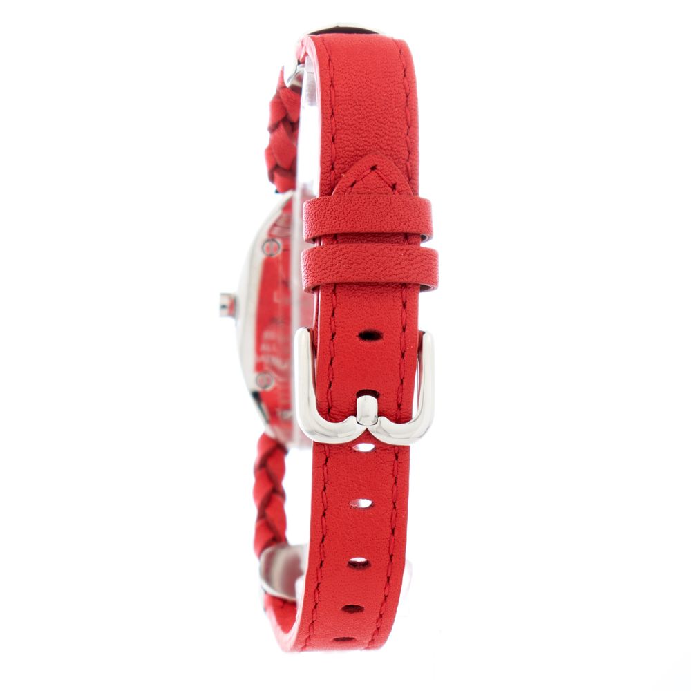 Multicolor Leather Dress Watch