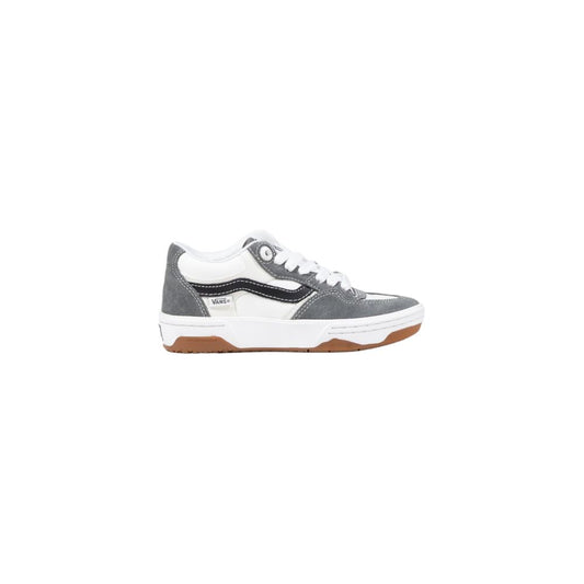 Bicolor Suede Leather Low Top Sneakers
