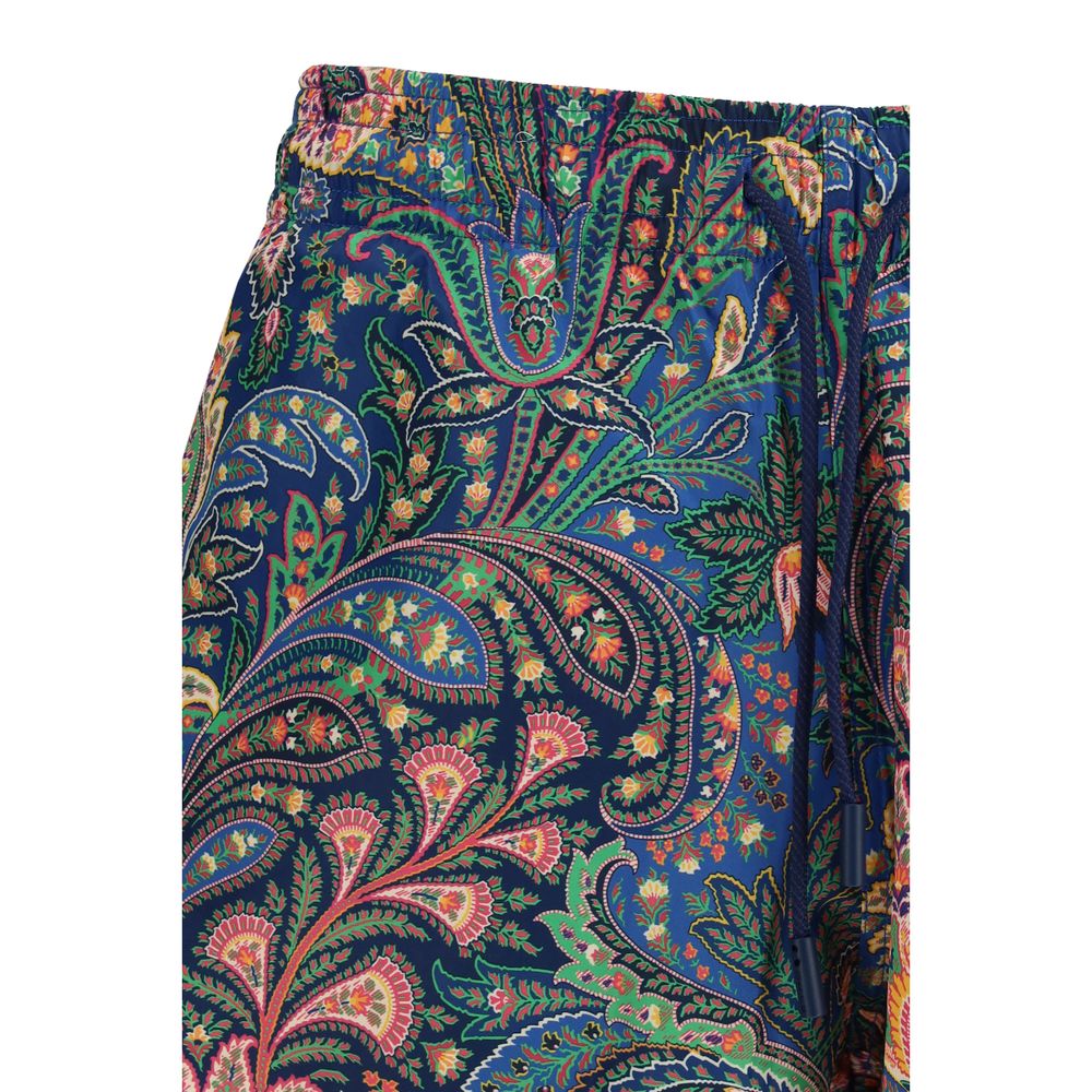 Multicolor Polyester Short And Mini Shorts