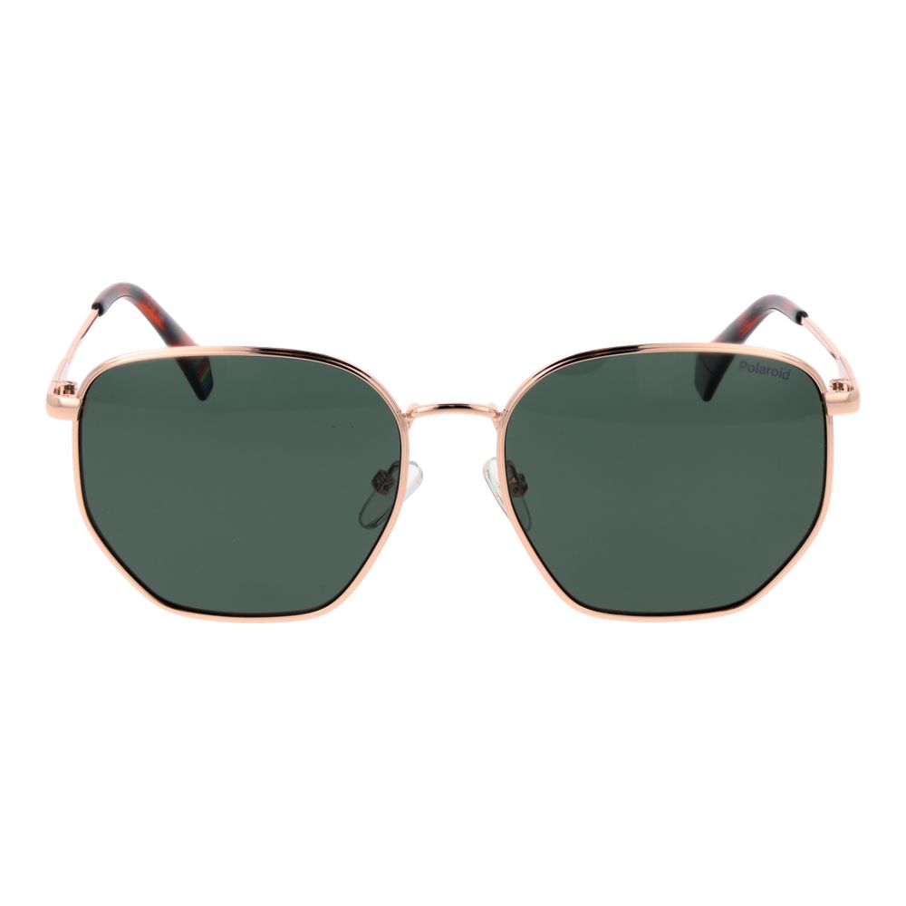 Rose Gold Metal Sunglasses