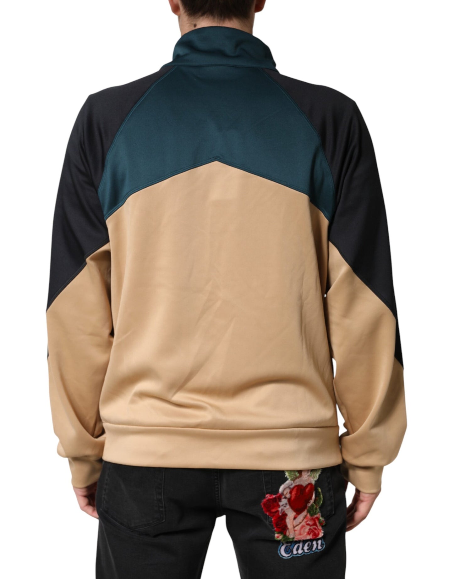 DG Mock Neck Sweatshirt Sweater  Multicolor