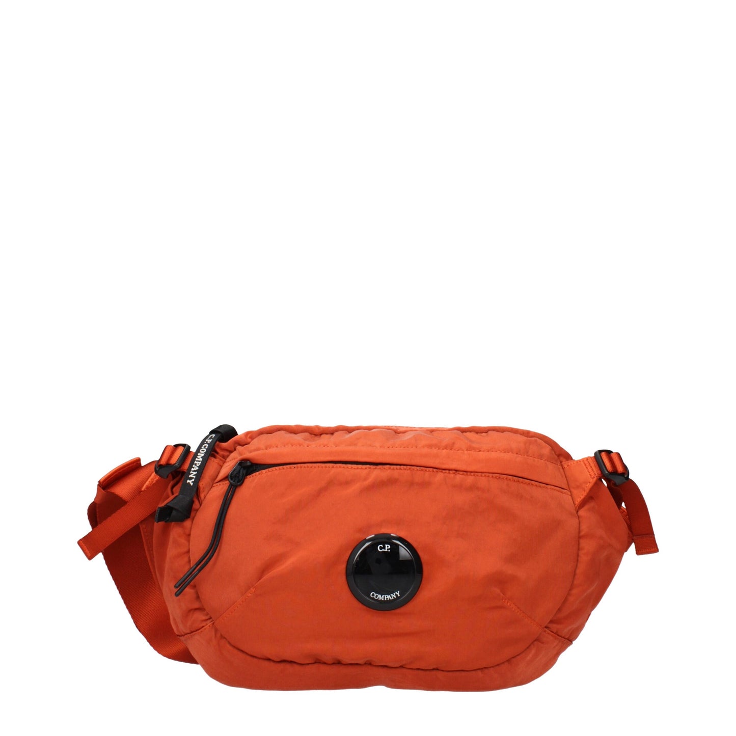 Orange Fabric Backpack