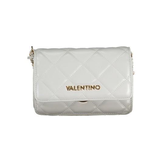 Grigio Polyurethane Women Handbag