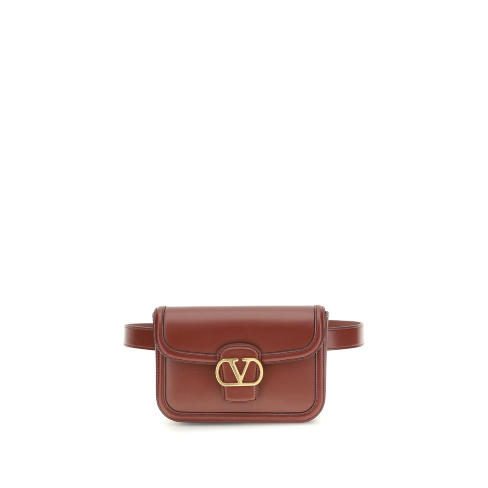Bordeaux Calf Leather Bos Taurus Shoulder Bag