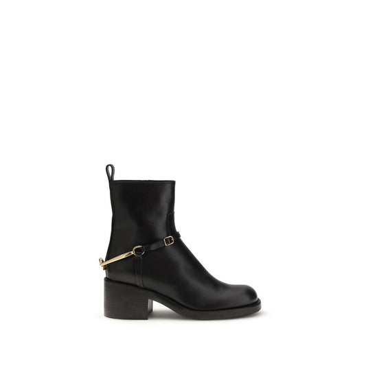Black Lamb Ovis Aries Aries Ankle Boots