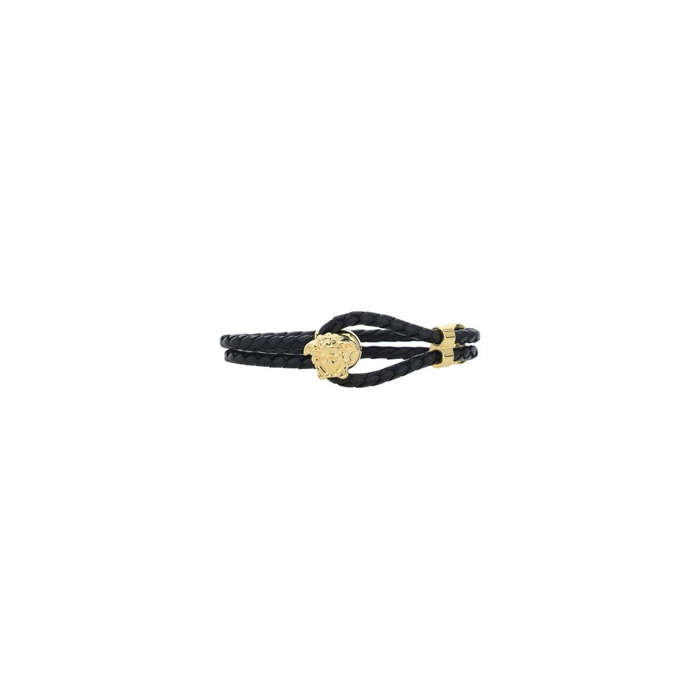 Black Calf Leather Bos Taurus Bracelet