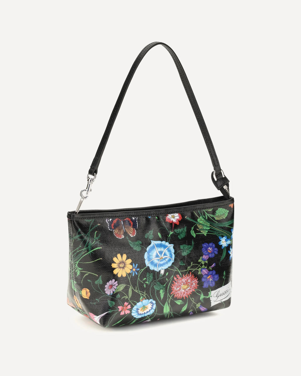 Borsa a mano in tessuto multicolore