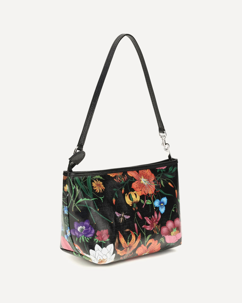Borsa a mano in tessuto multicolore
