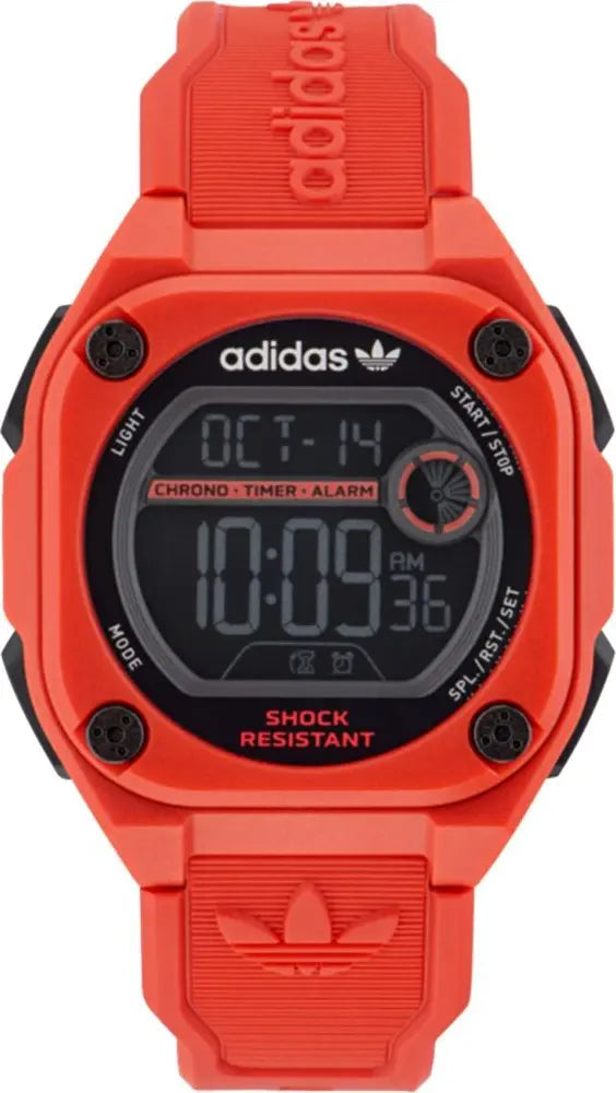 Orologio sportivo in gomma multicolore